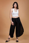 Zivame Wrap Around Pants- Black  — thumbnail 4