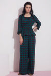 Zivame Floral Print Flared Swing Pant -Green  — thumbnail 5