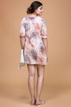 Zivame Paisley Print Mid Hue Dress- Orange  — thumbnail 3