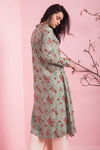 Zivame Ever Rose Full Sleeved Shrug- Green — thumbnail 2