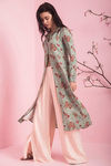Zivame Ever Rose Full Sleeved Shrug- Green — thumbnail 4