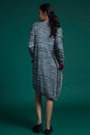Zivame Knitted Long Shrug-Black Monochrome — thumbnail 3