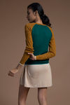 Zivame Knitted Sweater Top- Lucite Green — thumbnail 4