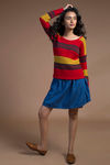 Zivame Knit Sweater- Multi Colour — thumbnail 2