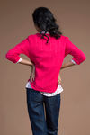 Zivame Knit Sweater Top- Fuschia — thumbnail 4