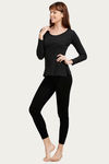 Zivame Everyday Thermal Top- Black — thumbnail 4
