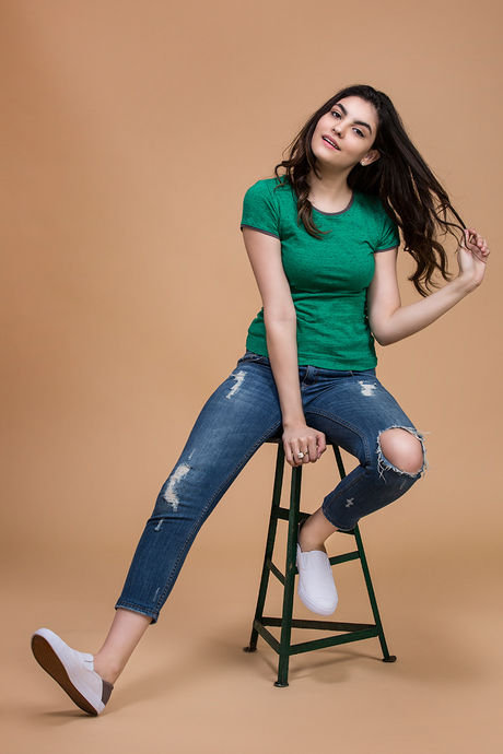 Zivame Ecru Tee- Green Charcoal — image 4