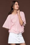 Zivame Pop Box Print top- Pink — thumbnail 4