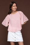 Zivame Pop Box Print top- Pink — thumbnail 5