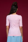 Zivame All- Day Crucial Tee- Pink — thumbnail 4