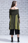 Zivame All Day Casual Knit Top- Olive with Yellow — thumbnail 2