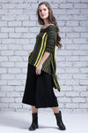 Zivame All Day Casual Knit Top- Olive with Yellow — thumbnail 3