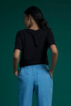 Zivame All- Day Essential Tee- Black  — thumbnail 4