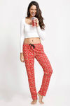 Zivame Cotton CoZzzies Melon Pyjama-  Red — thumbnail 4