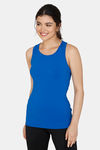 Zelocity Easy Movement Tank Top- Blue — thumbnail 1
