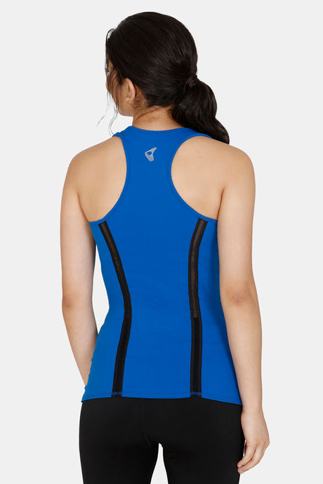 Zelocity Easy Movement Tank Top- Blue — image 3