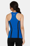 Zelocity Easy Movement Tank Top- Blue — thumbnail 3