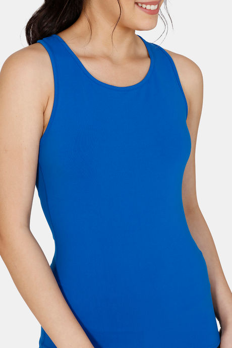 Zelocity Easy Movement Tank Top- Blue — image 5