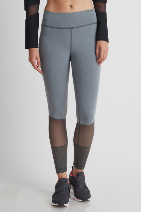 Zelocity Hugged Skin Fit Leggings- Grey — image 2