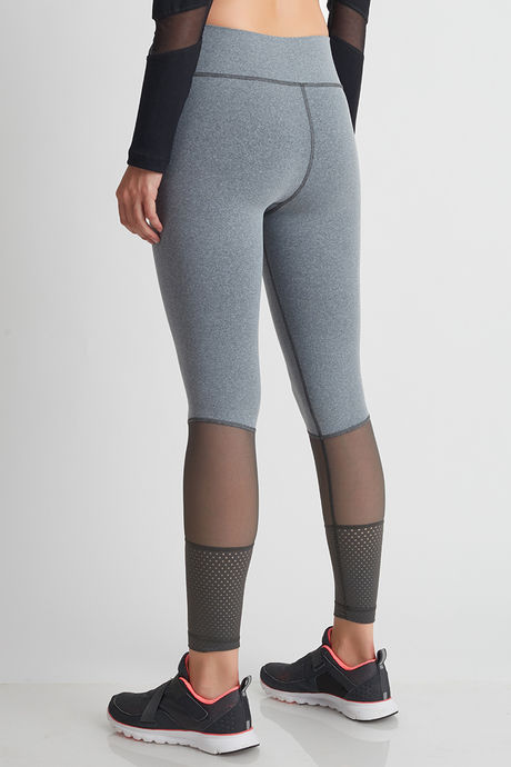 Zelocity Hugged Skin Fit Leggings- Grey — image 4