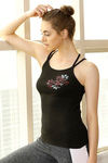 Zelocity Snug Fit Tank Top - Black — thumbnail 2
