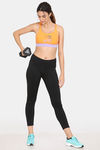 Zelocity Easy Movement Sports Bra - Muskmelon — thumbnail 4