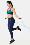 Zelocity Quick Dry Gym Leggings - Eclipse — thumbnail 4