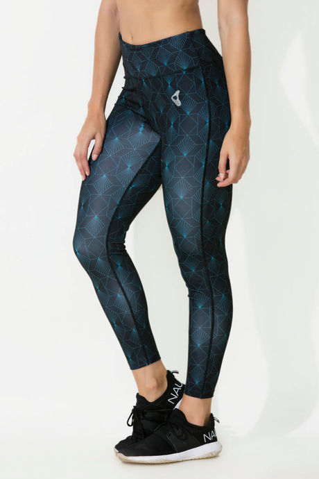 Zelocity Nouveau Shine Legging - Black — image 2