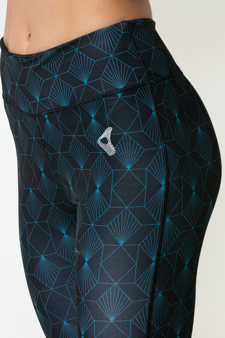 Zelocity Nouveau Shine Legging - Black — image 5