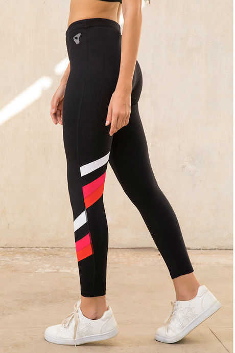 Zelocity Legging - Black N Print — image 3
