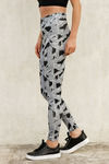 Zelocity Legging - Grey N Print — thumbnail 2