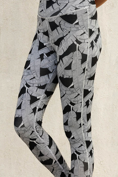 Zelocity Legging - Grey N Print — image 5