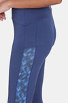 Zelocity Quick Dry Gym Leggings - Ocean — thumbnail 5