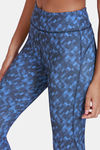 Zelocity Quick Dry Gym Leggings - Ocean — thumbnail 5