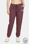 Zelocity Easy Movement Joggers - Plum Melange — thumbnail 1