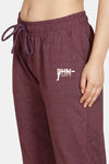 Zelocity Easy Movement Joggers - Plum Melange — thumbnail 5