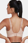 Zelocity High Impact Quick Dry Padded Sports Bra - Roebuck — thumbnail 3