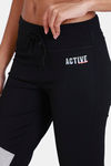 Zelocity All Dry Yoga Straight Fit Pants - Anthracite — thumbnail 6