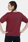 Zelocity Quick Dry T-Shirt - Tawny Port — thumbnail 3