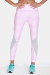 Zelocity Mid Rise Quick Dry Leggings - Sachet Pink — thumbnail 1