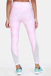 Zelocity Mid Rise Quick Dry Leggings - Sachet Pink — thumbnail 3