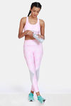 Zelocity Mid Rise Quick Dry Leggings - Sachet Pink — thumbnail 4