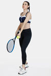 Zelocity High Impact Quick Dry Sports Bra - Maritime Blue — thumbnail 5