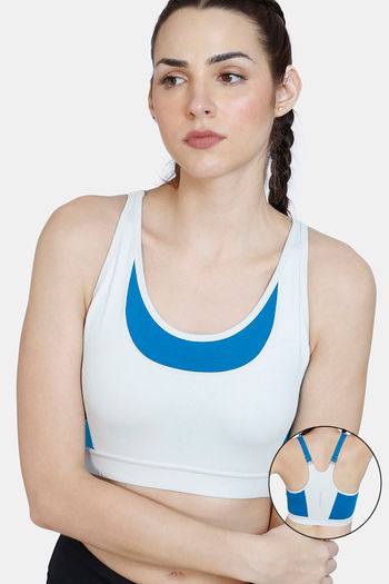Zelocity Quick Dry Sports Bra - Dawn Blue