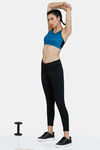 Zelocity Quick Dry Sports Bra - Mykonos Blue — thumbnail 4