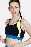 Zelocity Sports Bra With Removable Padding - Anthracite — thumbnail 2