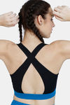 Zelocity Sports Bra With Removable Padding - Anthracite — thumbnail 3