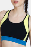 Zelocity Sports Bra With Removable Padding - Anthracite — thumbnail 5