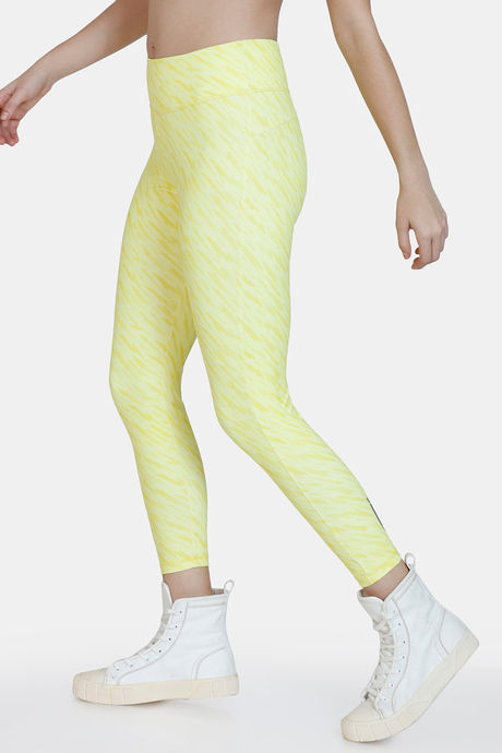 Zelocity Quick Dry Gym Leggings - Yellowtail — image 2