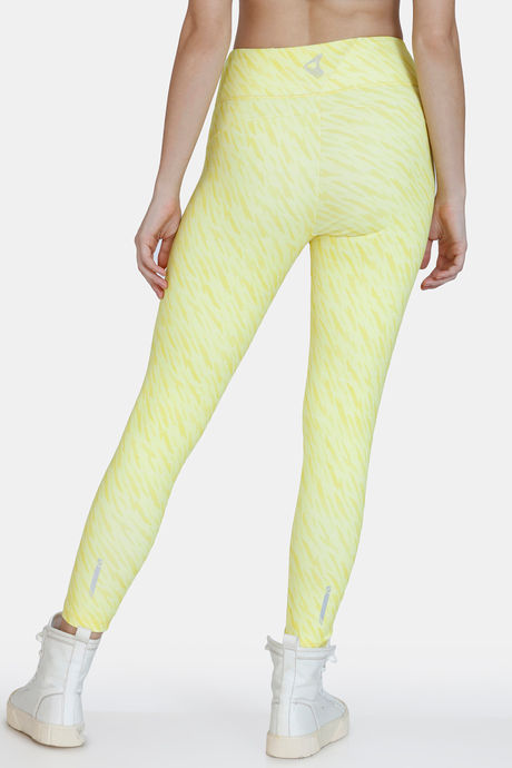 Zelocity Quick Dry Gym Leggings - Yellowtail — image 3